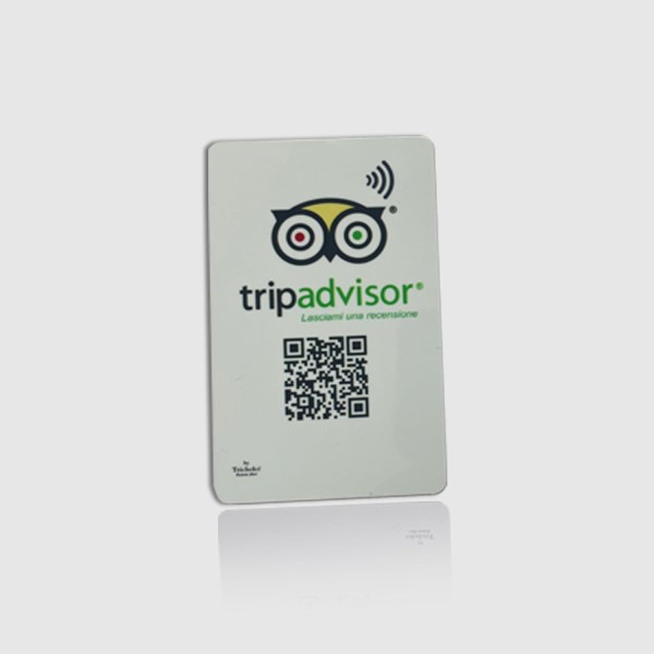 SmartCard Review NFC QRCode (TRIPADVISOR)