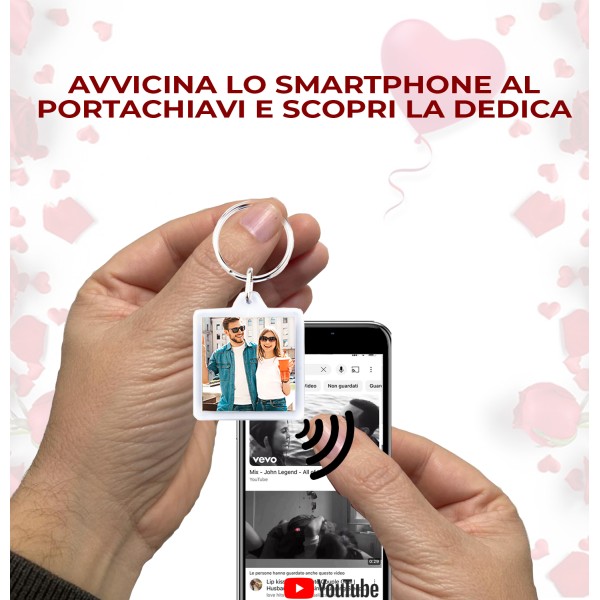 Portachiavi Smart NFC